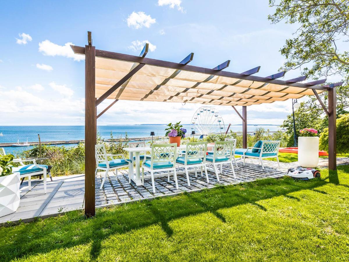 Ostseeresidenz Lidia Mit Terrasse Und Meerblick 사스니츠 외부 사진